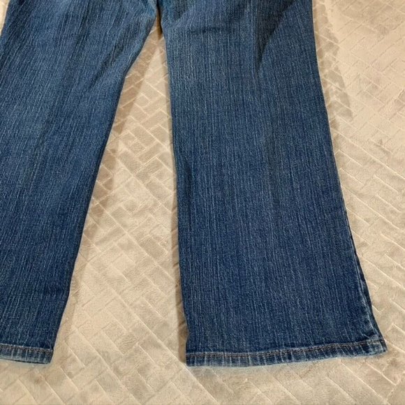 Venezia Womens 32 Denim Jeans Blue Boot Cut Mid Rise Stretch Medium Wash - Picture 12 of 12